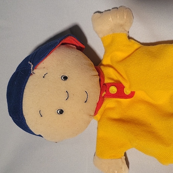 Vintage Adorable Caillou Plush Hand Puppet - Picture 3 of 6